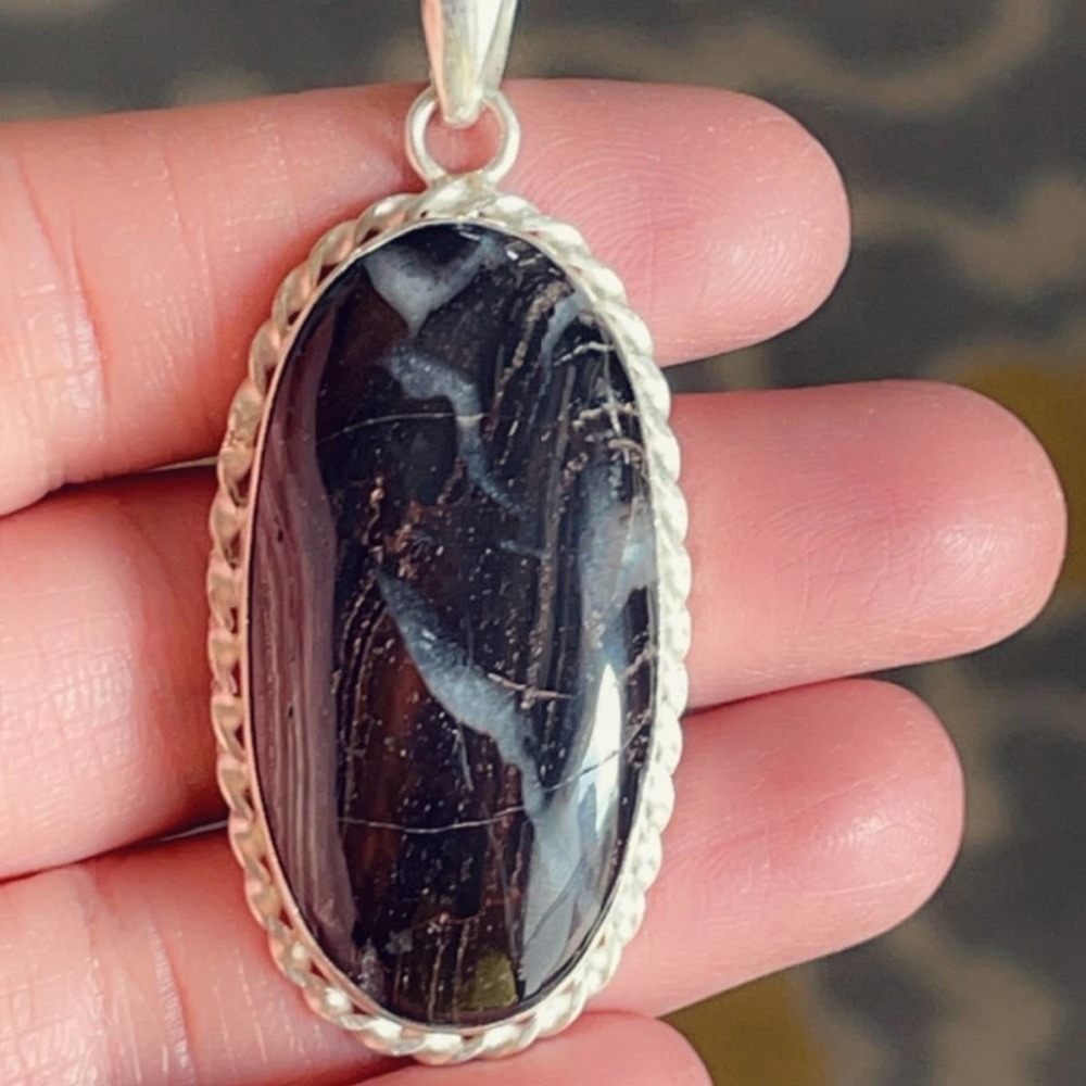 Iron Tiger Sterling Silver Pendant